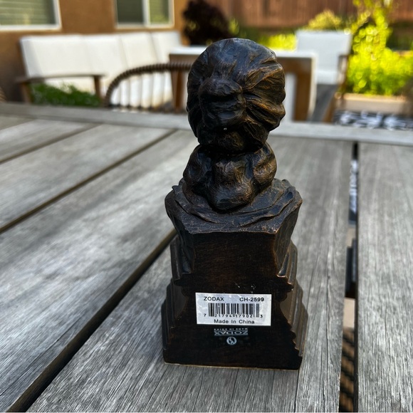 Russian Empress Catherine The Great Bust Statue Shelf Art Sculpture Zodax 7" - Picture 5 of 7